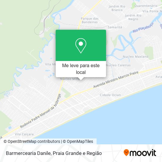 Barmercearia Danile mapa