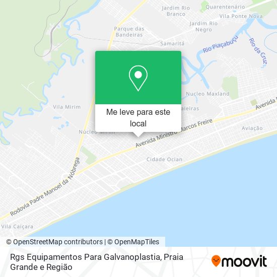 Rgs Equipamentos Para Galvanoplastia mapa