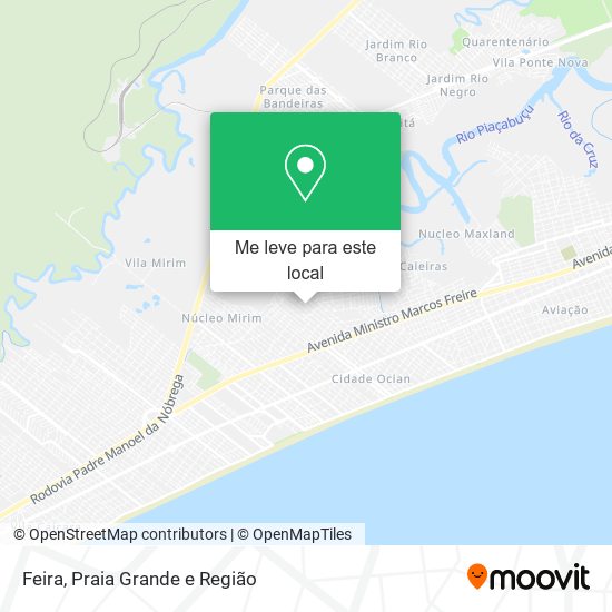 Feira mapa