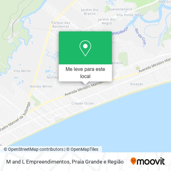 M and L Empreendimentos mapa