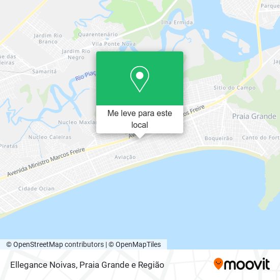 Ellegance Noivas mapa