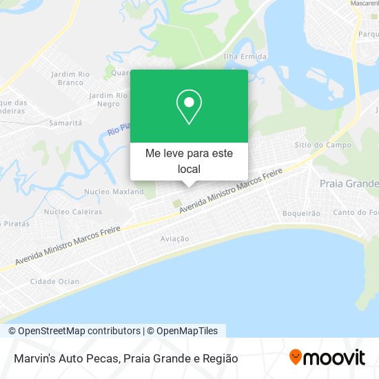 Marvin's Auto Pecas mapa