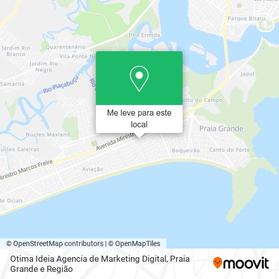 Otima Ideia Agencia de Marketing Digital mapa