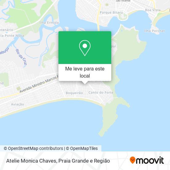 Atelie Monica Chaves mapa