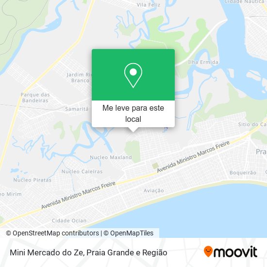 Mini Mercado do Ze mapa