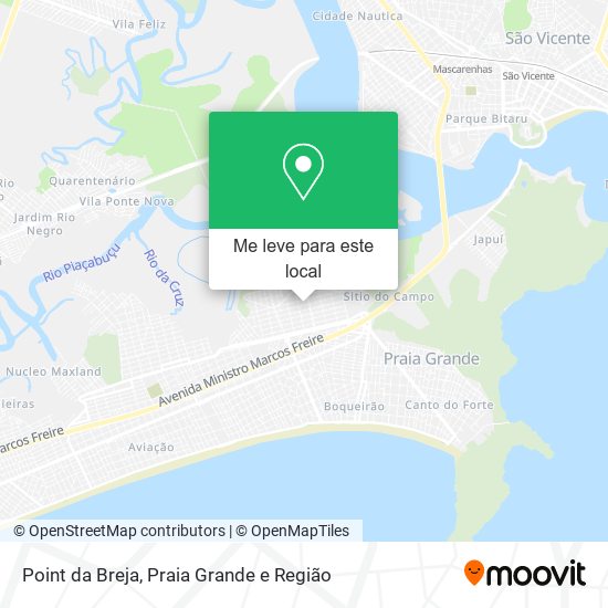 Point da Breja mapa