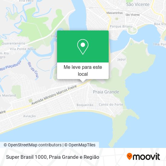Super Brasil 1000 mapa