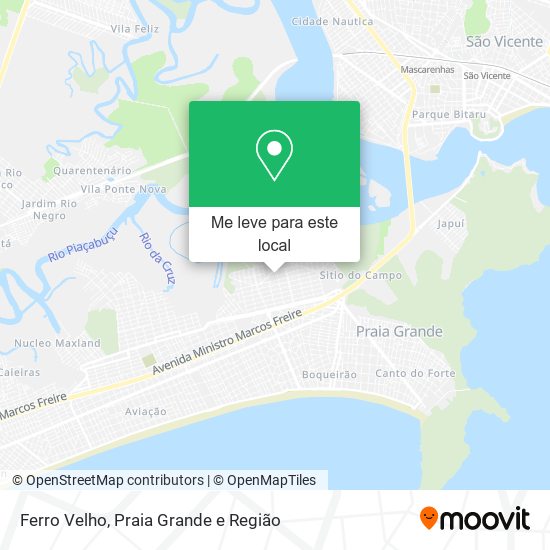 Ferro Velho mapa