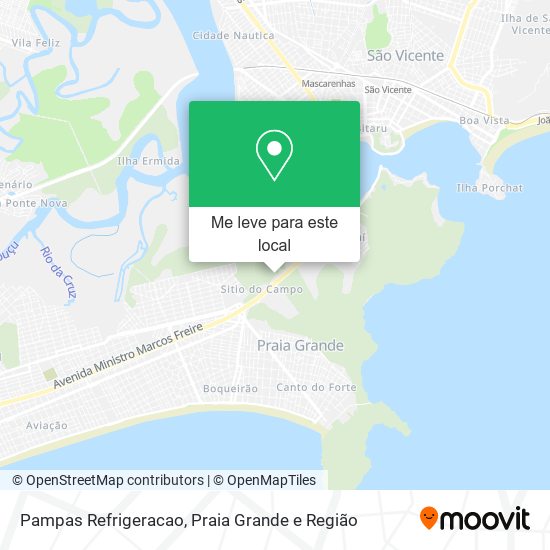 Pampas Refrigeracao mapa