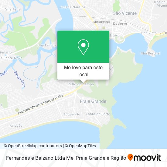 Fernandes e Balzano Ltda Me mapa