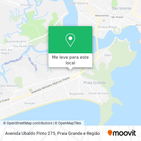 Avenida Ubaldo Pinto 275 mapa