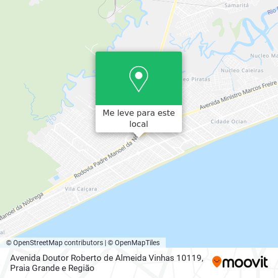 Avenida Doutor Roberto de Almeida Vinhas 10119 mapa