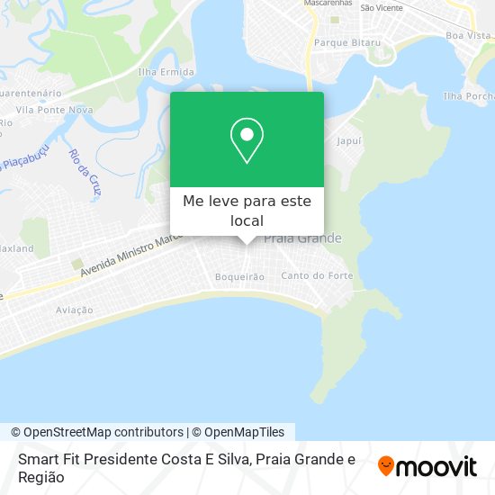 Smart Fit Presidente Costa E Silva mapa