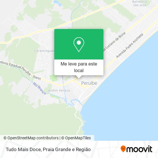 Tudo Mais Doce mapa