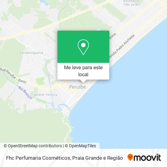 Fhc Perfumaria Cosméticos mapa