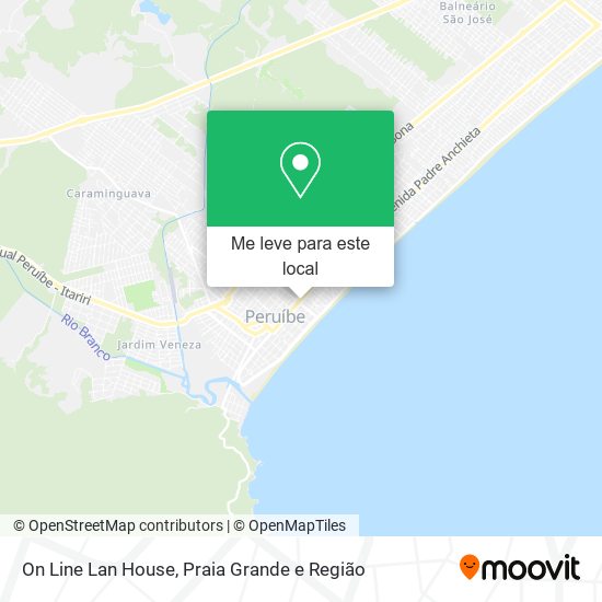 On Line Lan House mapa