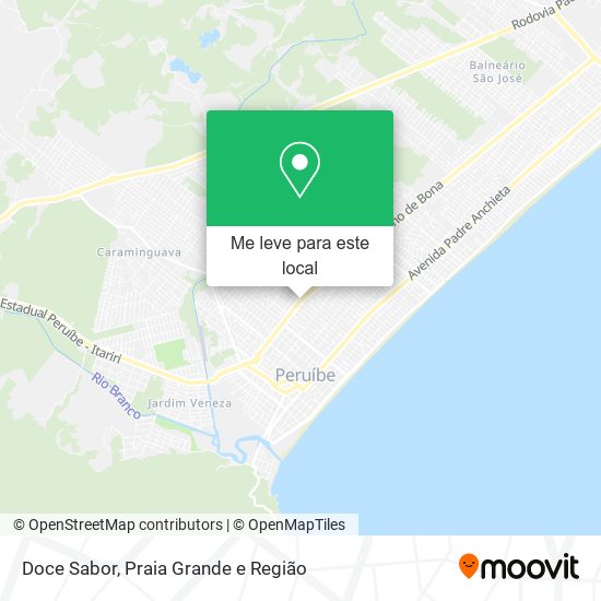 Doce Sabor mapa