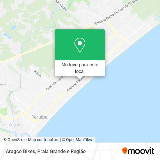 Aragco Bikes mapa