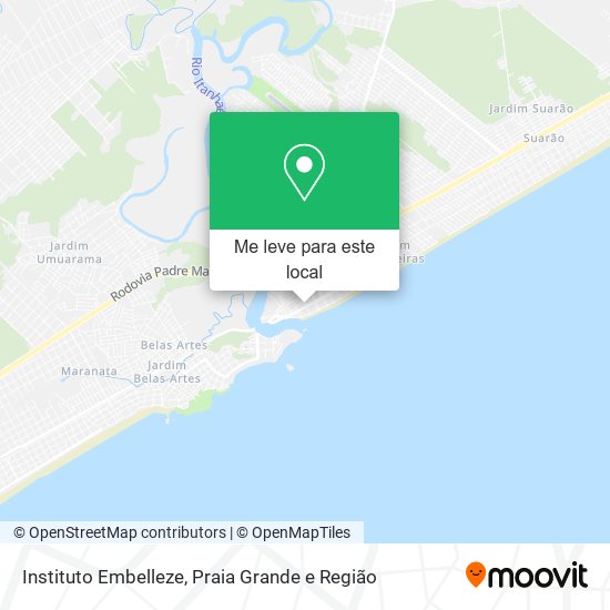 Instituto Embelleze mapa