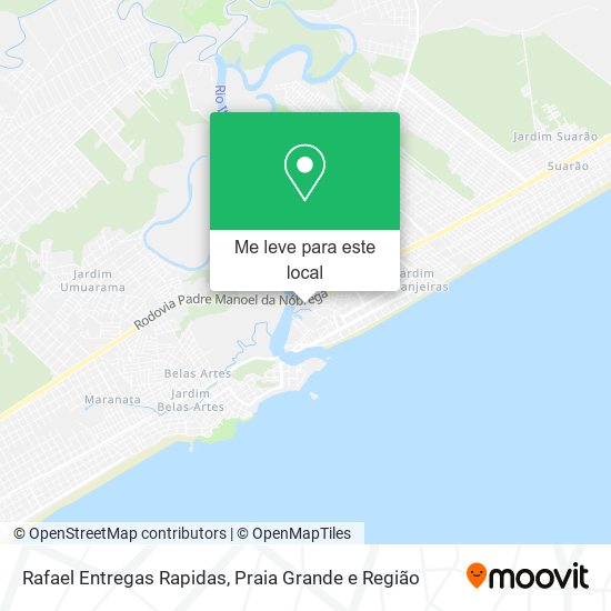 Rafael Entregas Rapidas mapa