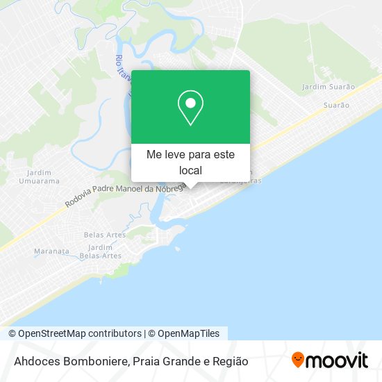 Ahdoces Bomboniere mapa