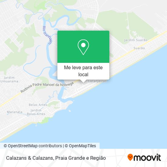 Calazans & Calazans mapa
