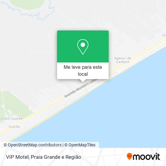 VIP Motel mapa