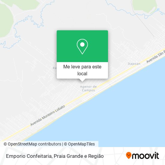 Emporio Confeitaria mapa