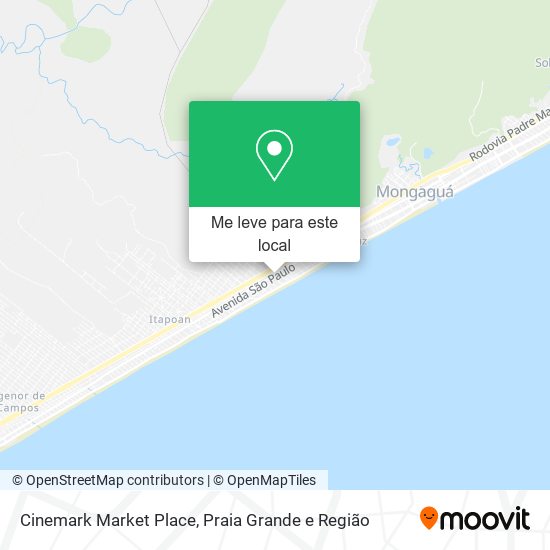 Cinemark Market Place mapa