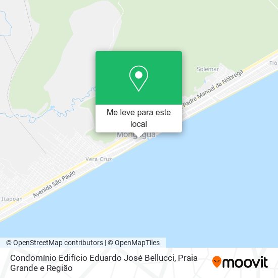Condomínio Edifício Eduardo José Bellucci mapa