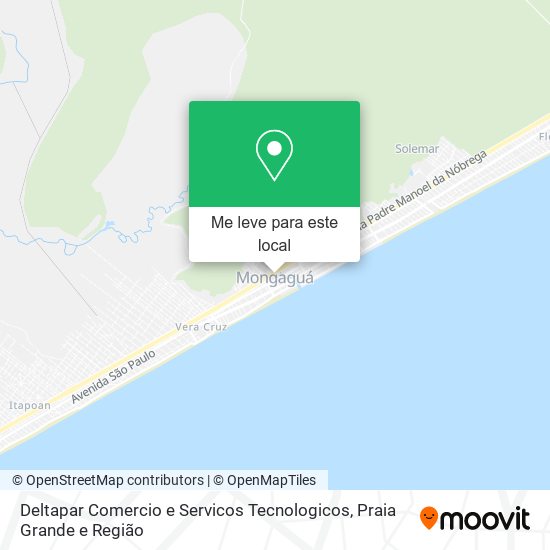Deltapar Comercio e Servicos Tecnologicos mapa