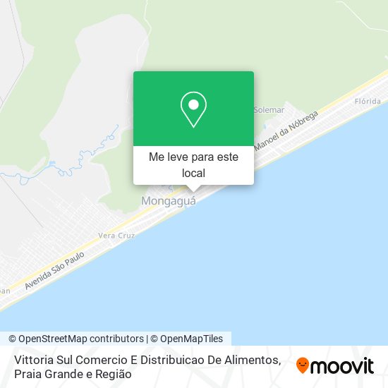 Vittoria Sul Comercio E Distribuicao De Alimentos mapa