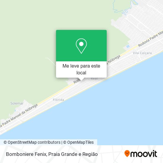 Bomboniere Fenix mapa