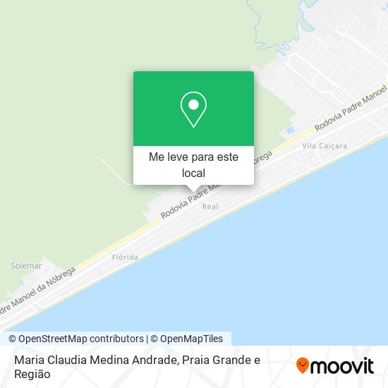 Maria Claudia Medina Andrade mapa