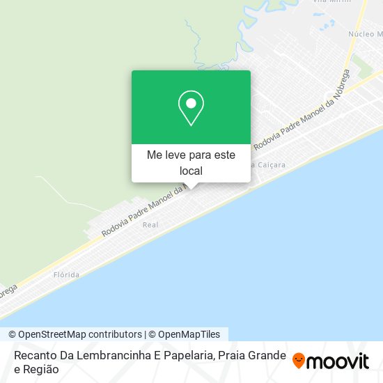 Recanto Da Lembrancinha E Papelaria mapa