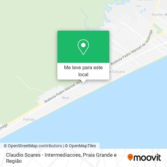 Claudio Soares - Intermediacoes mapa
