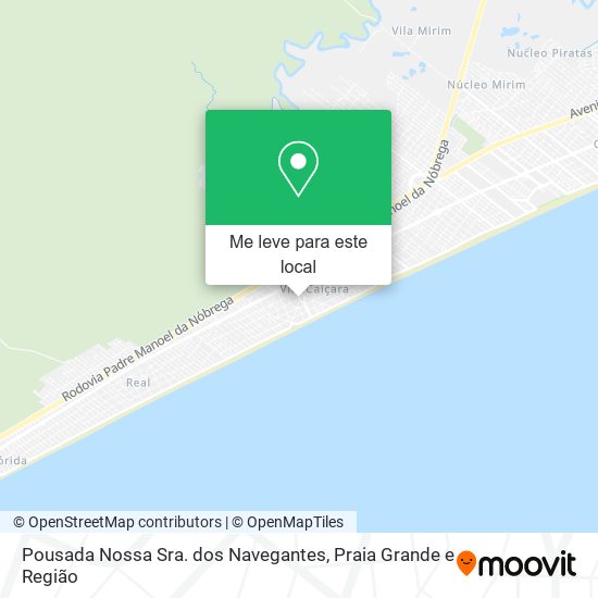 Pousada Nossa Sra. dos Navegantes mapa