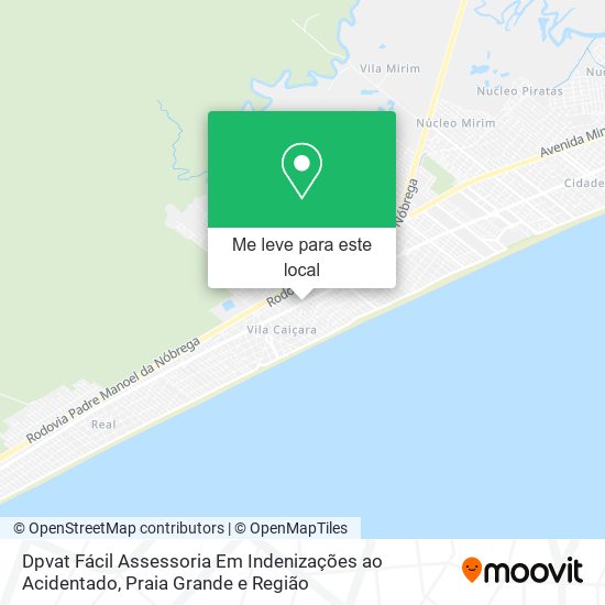 Dpvat Fácil Assessoria Em Indenizações ao Acidentado mapa