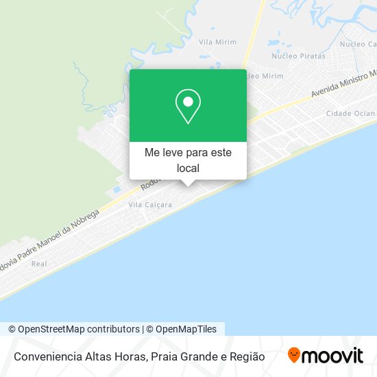 Conveniencia Altas Horas mapa