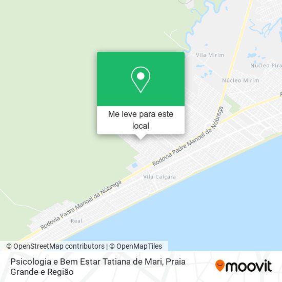 Psicologia e Bem Estar Tatiana de Mari mapa