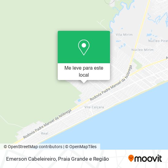 Emerson Cabeleireiro mapa