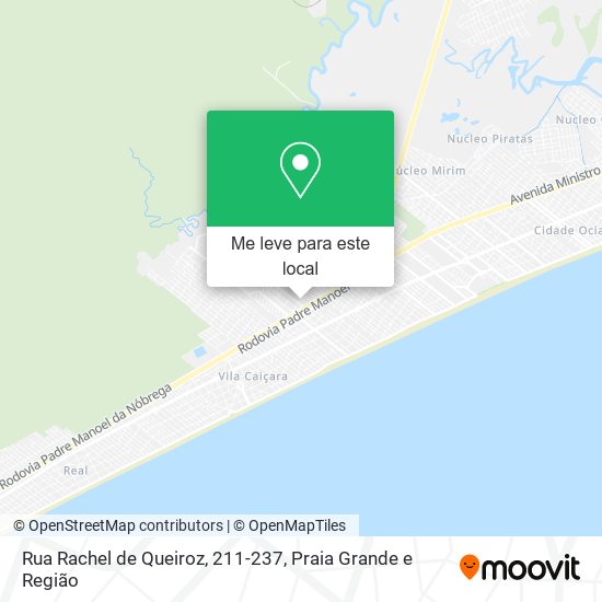 Rua Rachel de Queiroz, 211-237 mapa