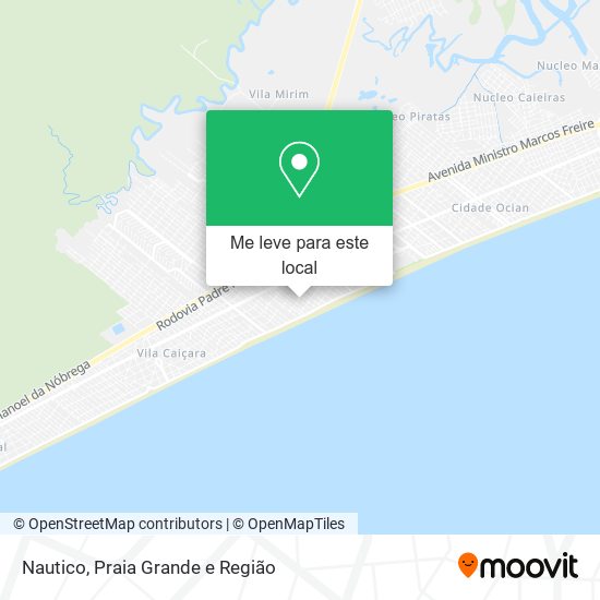Nautico mapa