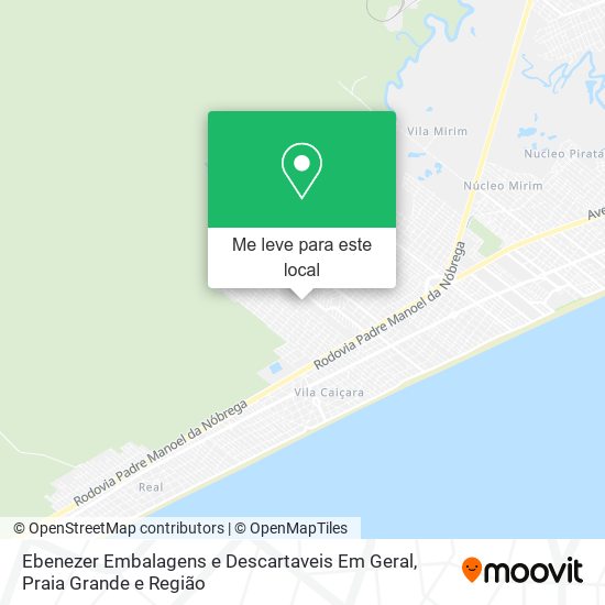 Ebenezer Embalagens e Descartaveis Em Geral mapa