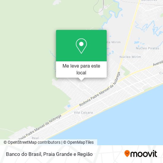 Banco do Brasil mapa