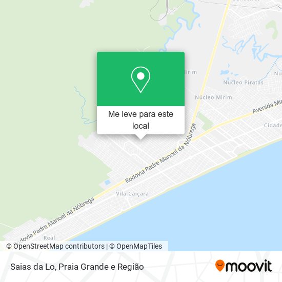 Saias da Lo mapa