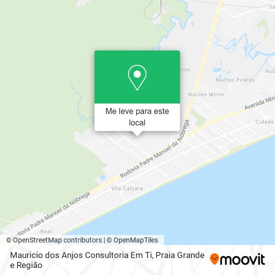 Mauricio dos Anjos Consultoria Em Ti mapa