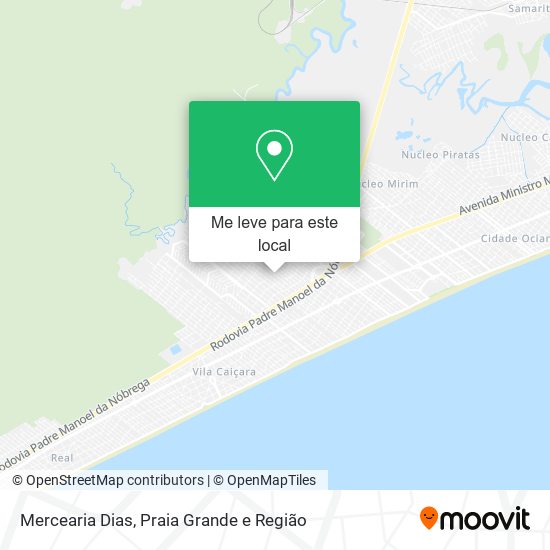 Mercearia Dias mapa