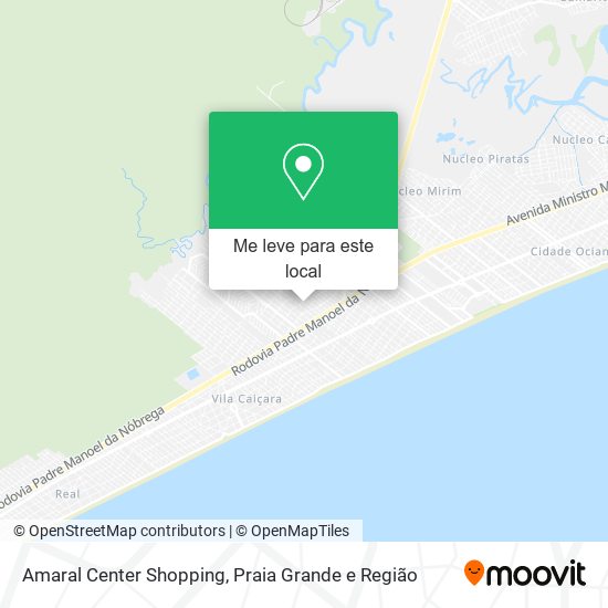 Amaral Center Shopping mapa