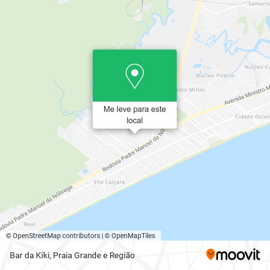 Bar da Kiki mapa